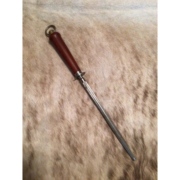 Vintage Sharping Steel Knife Sharpener Rod - Picture 2 of 5